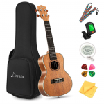 Donner Concert Ukulele Review – DUC-200 23 inch donner ukulele review