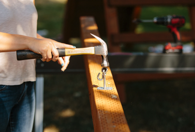 how to build a backyard swing set