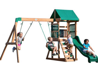 Top 10 Best Playsets For Small Yards Review best small outdoor playsets