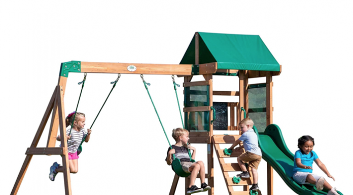 Top 10 Best Playsets For Small Yards Review best small outdoor playsets