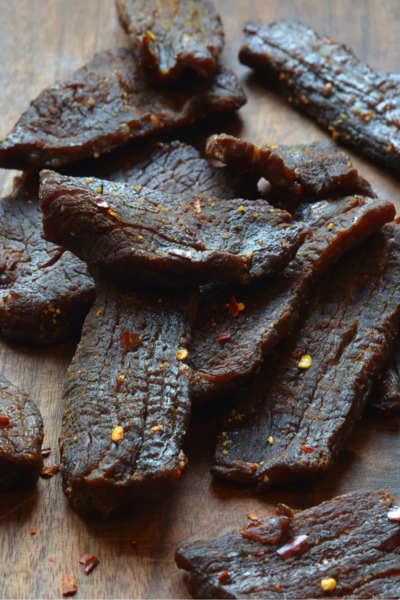 how long to dehydrate deer jerky at 160